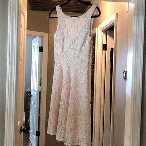 Blush pink dress with tags TTS